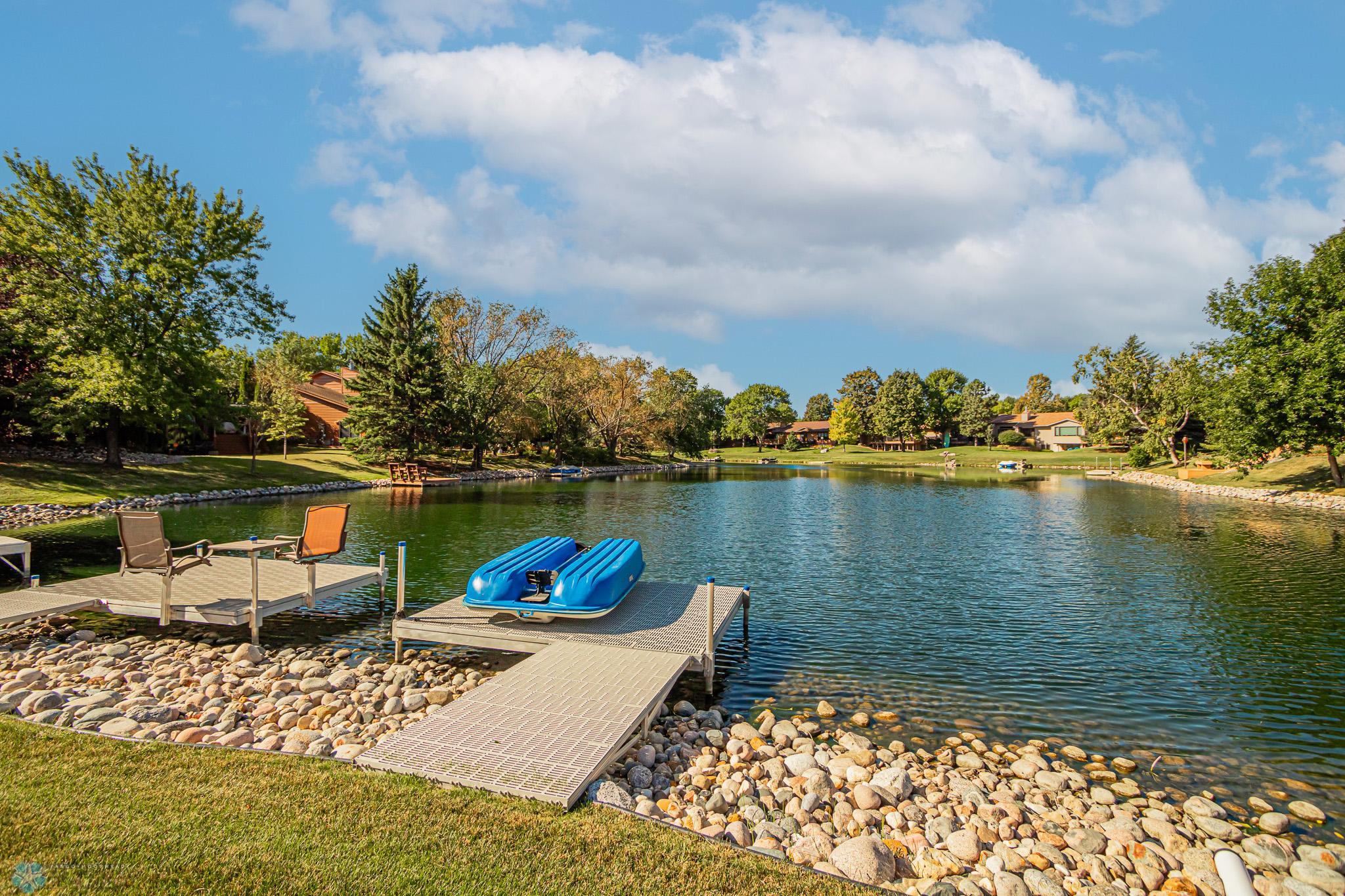 Dock and Paddle boat included