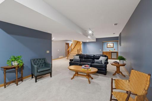 Versatile lower level for all your family needs.
