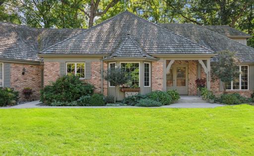 Beautifully maintained exterior with an inviting entrance.