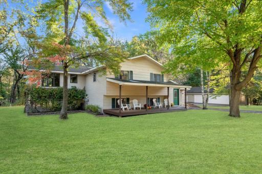 Welcome Home to 1.7 acres in Ramsey with a huge extra garage