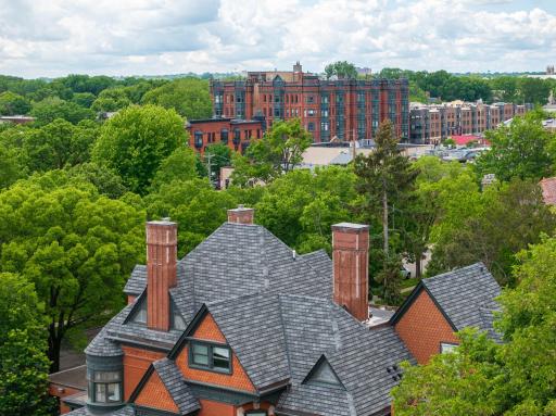 Looking toward Selby & Western/Blair Arcade Bldg