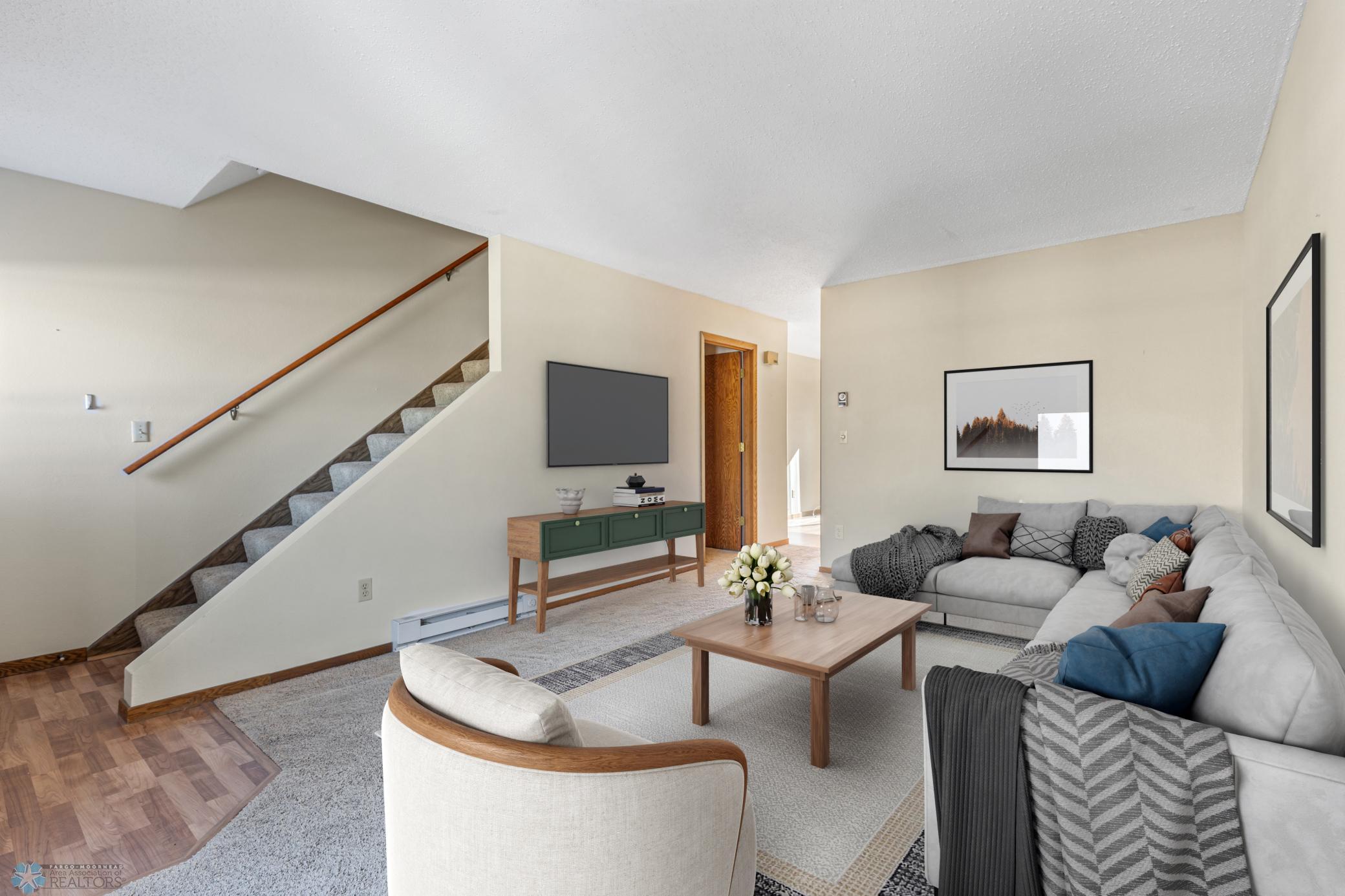 Virtually Staged - Living Room