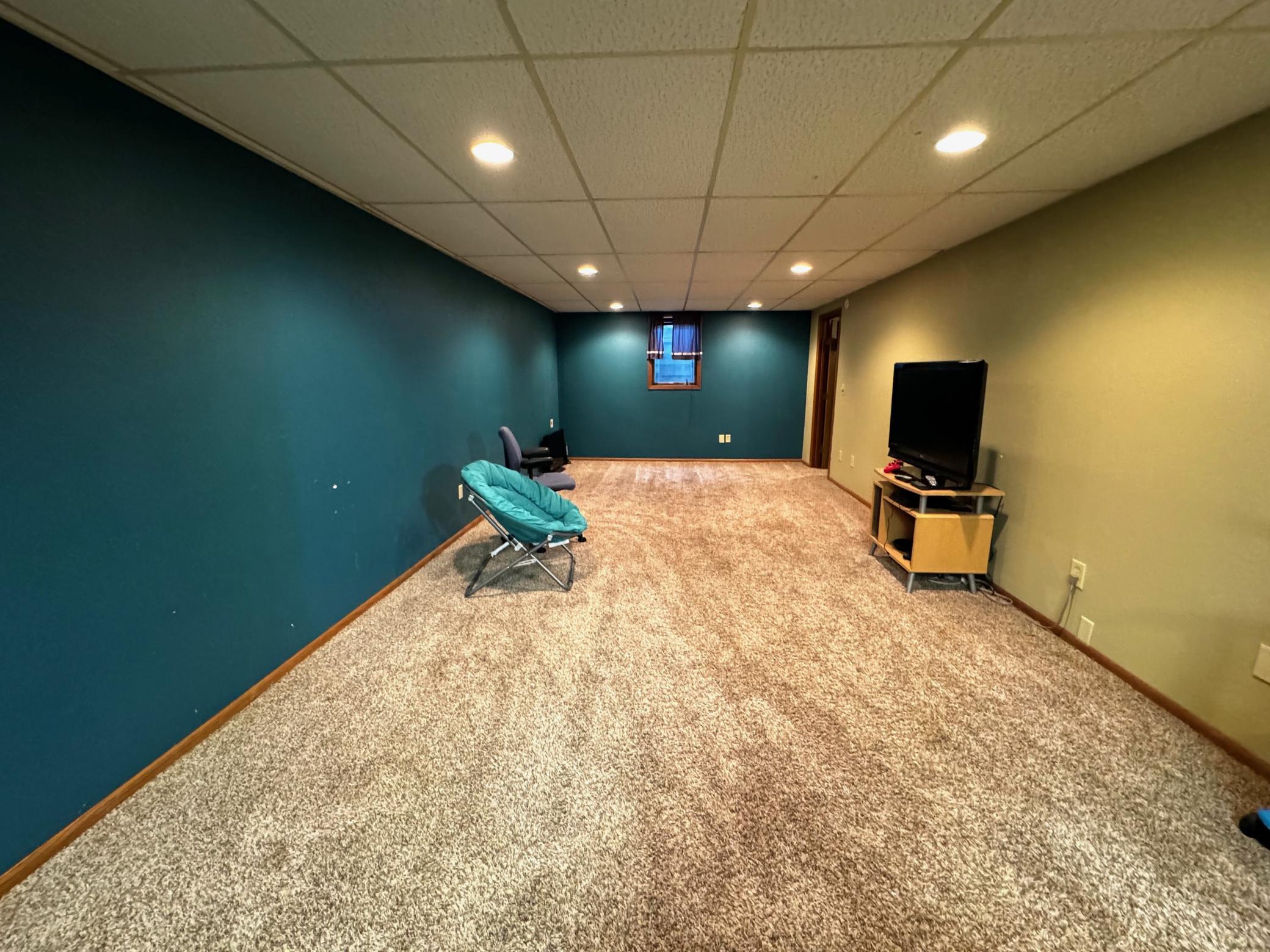 So much space in the family room
