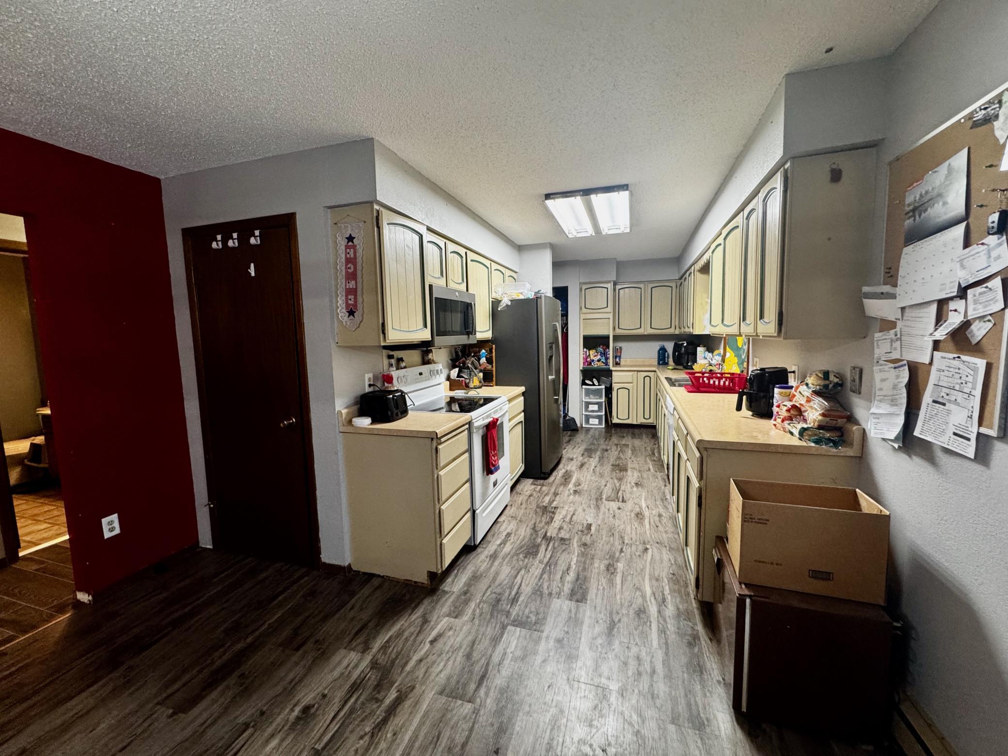 Friendly open floor plan