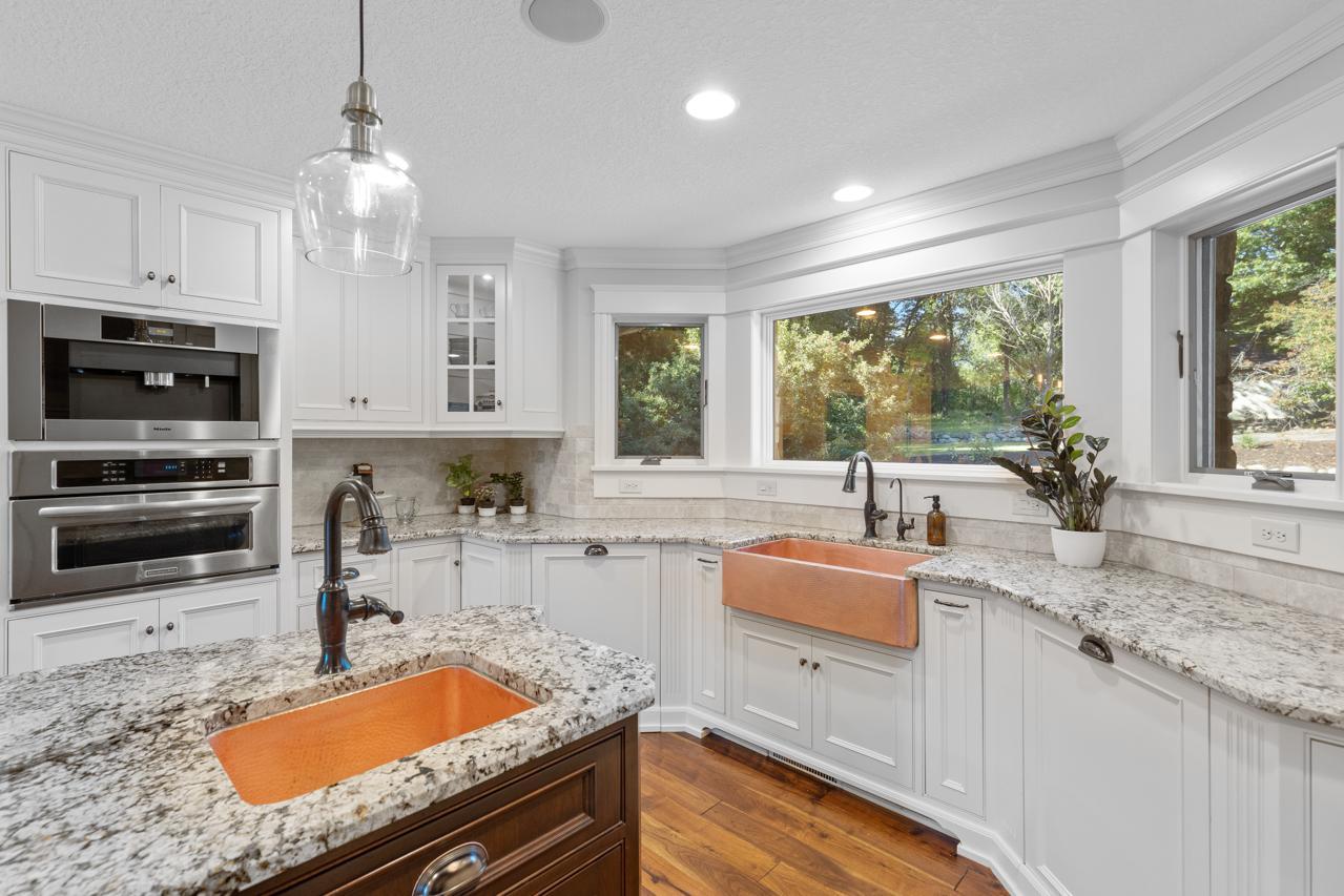 Newer Kitchen with White Cabinets