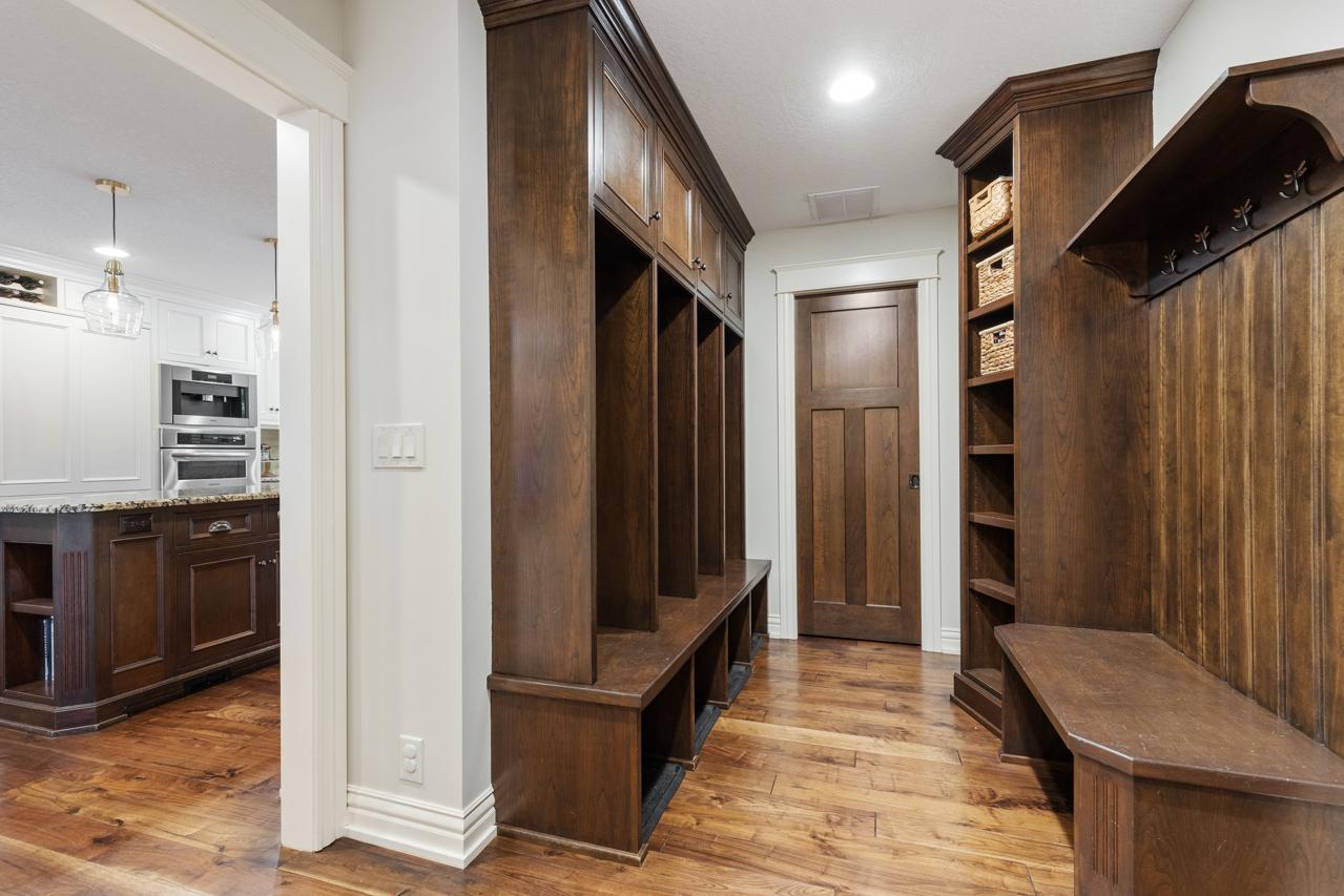 Large Mud Room with Lockers