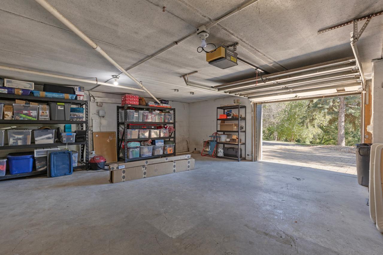 Tuck Under 2 Car Garage in back of house