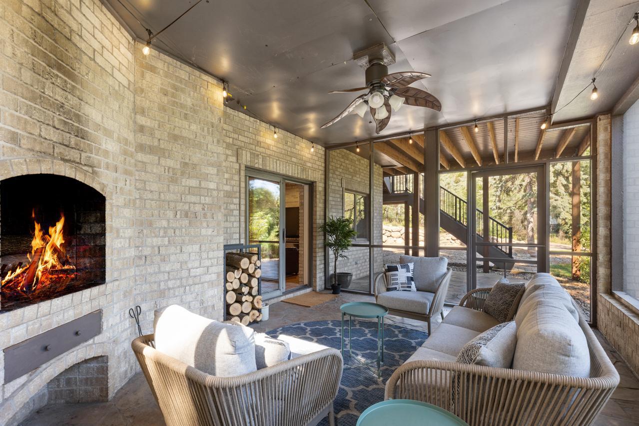 Lower Level Screen Porch off of Family Room