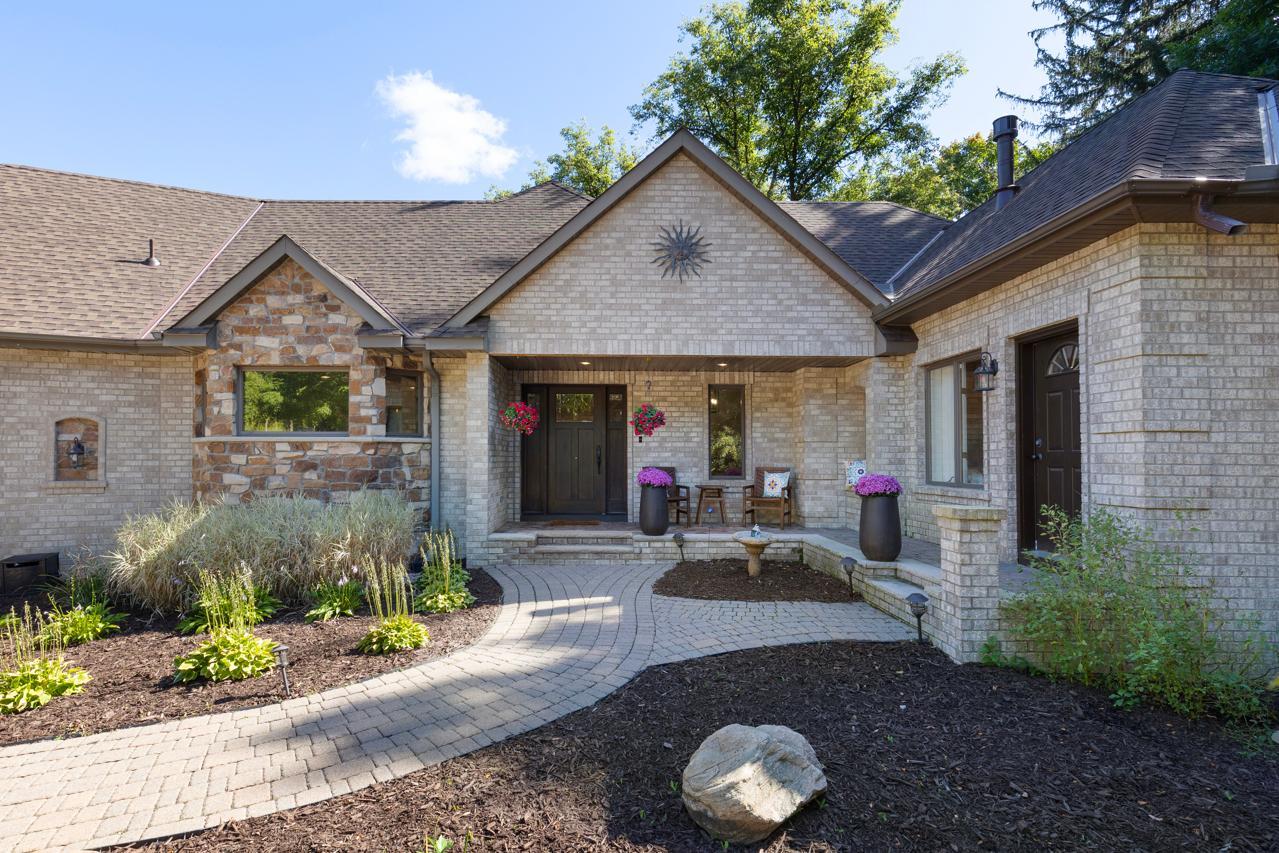 Paver Walkway Leading to Front Porch