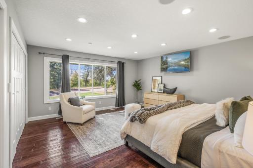 Spacious Main Level Owner's Suite with Great Views