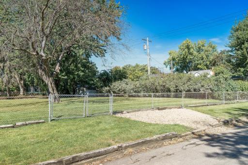 The 2nd Lot, which is buildable, starts just on the home's side of the Oak and Conifer Trees and presents an array of possibilities for the future owners