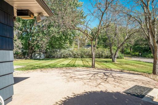 Storage Shed Located in Back Left Corner of Yard