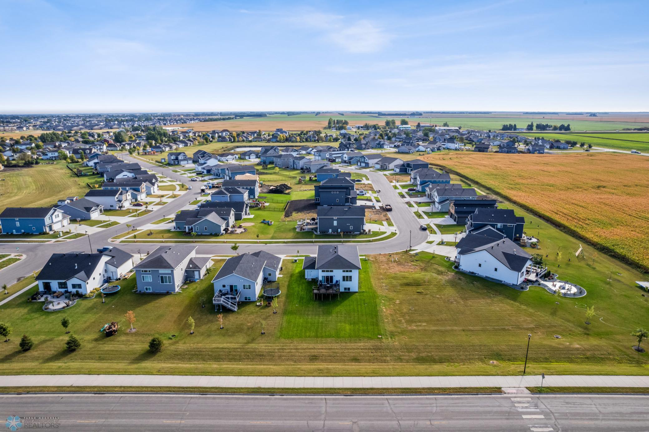 Aerial View of Hampton Place Neighborhood