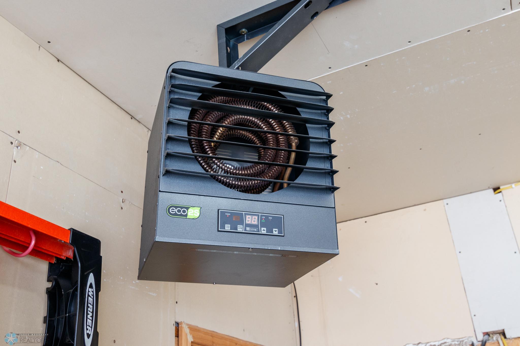 Heater in Garage