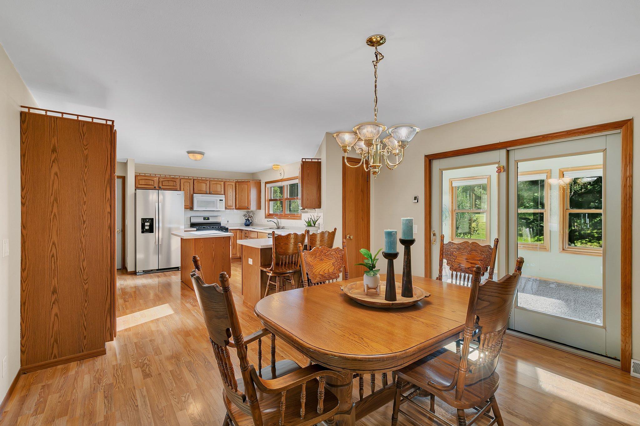 Plenty of room for entertaining guests.