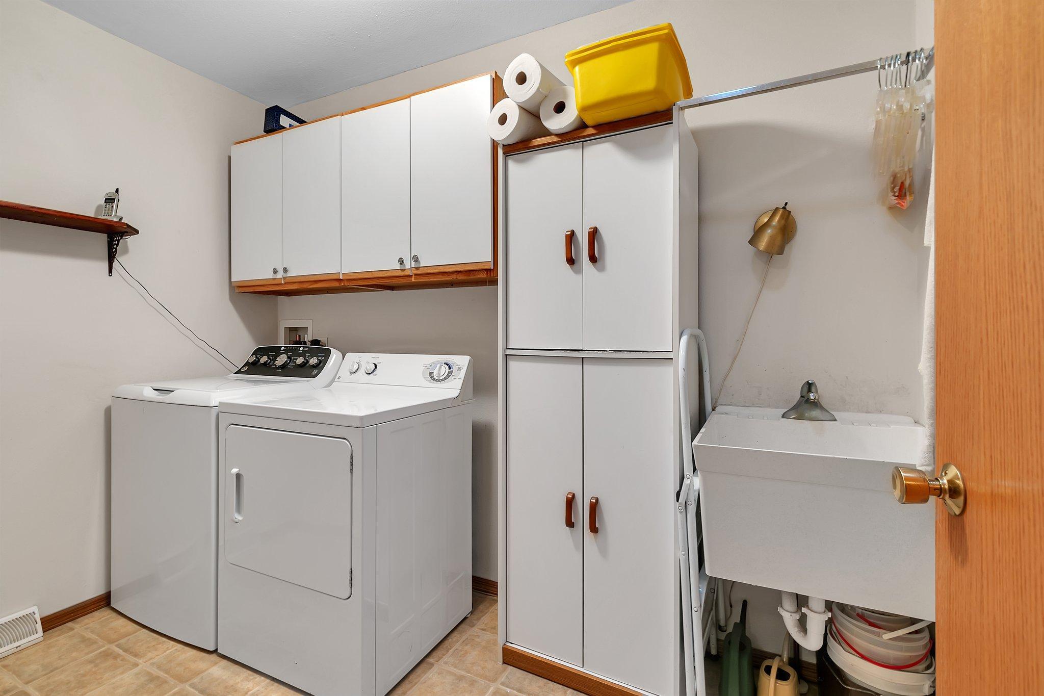 Main floor Laundry Room.
