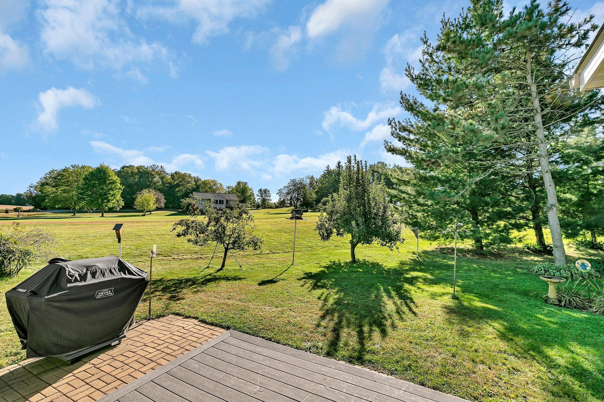 View from the deck.