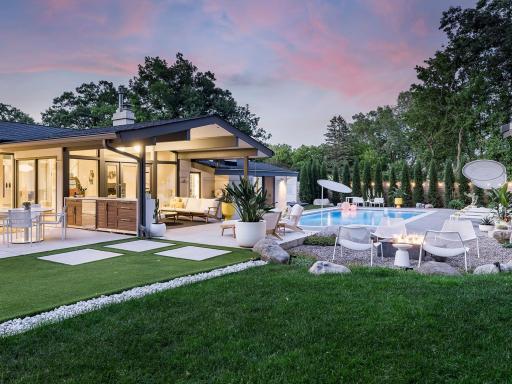 Welcome to 5401 Northwood Ridge, a Mid-Century Modern gem nestled near Hyland Park.