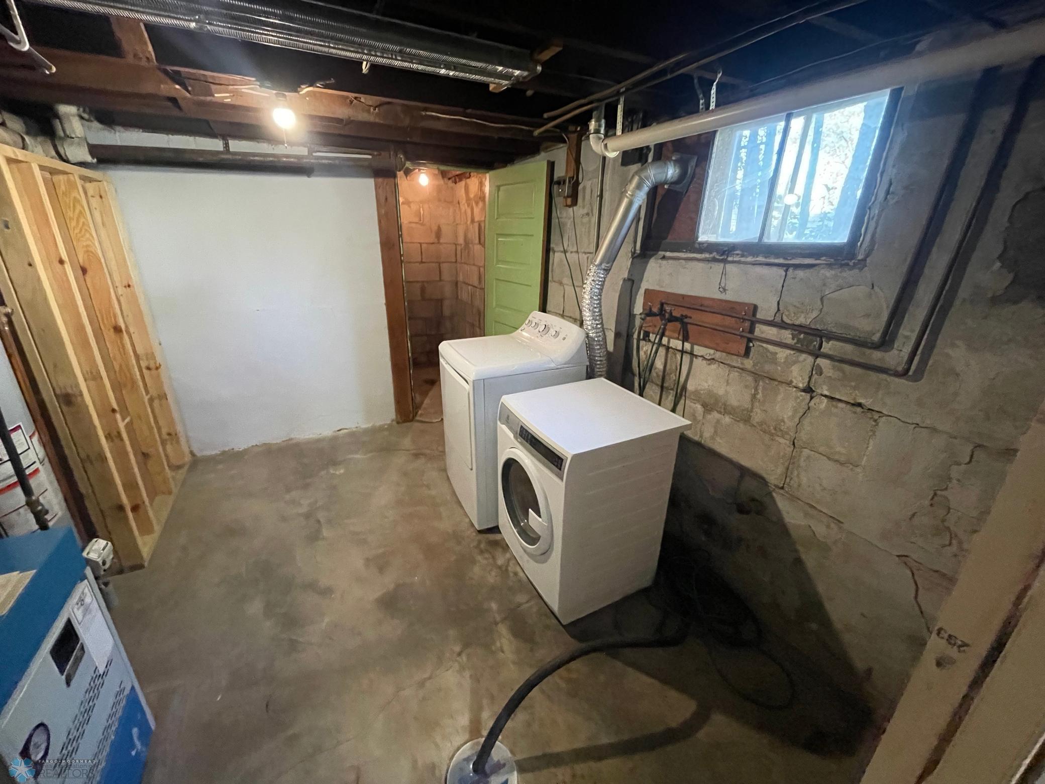 Utility Room: washer and dryer