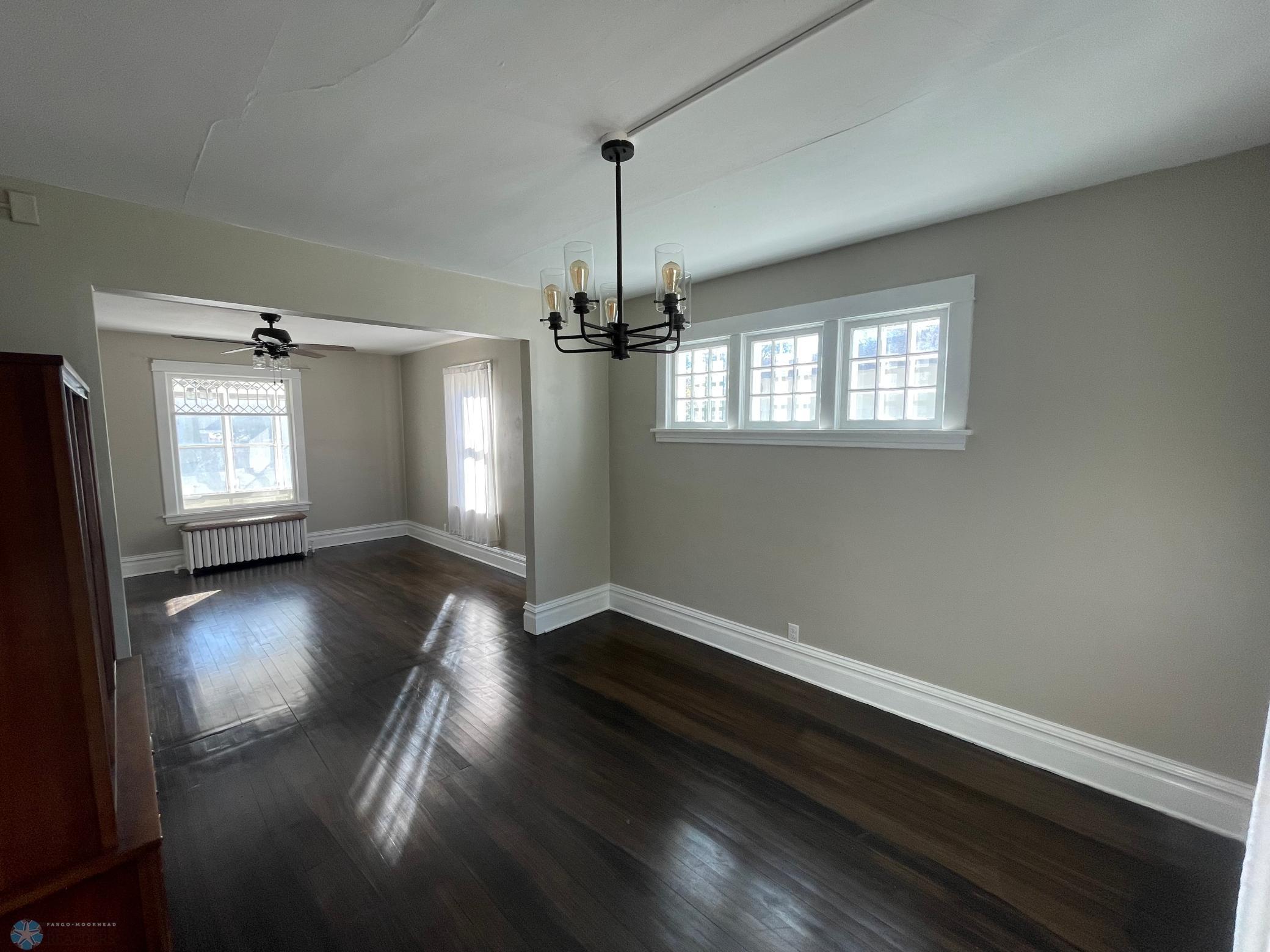 Main floor: dining room