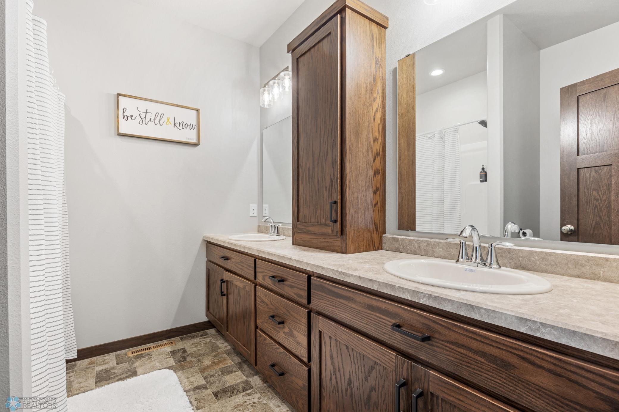 Primary Bathroom- Double Sinks