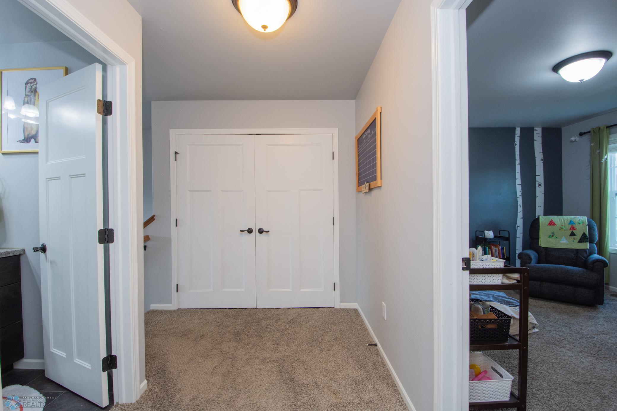 Upper Bedroom Hallway to Laundry