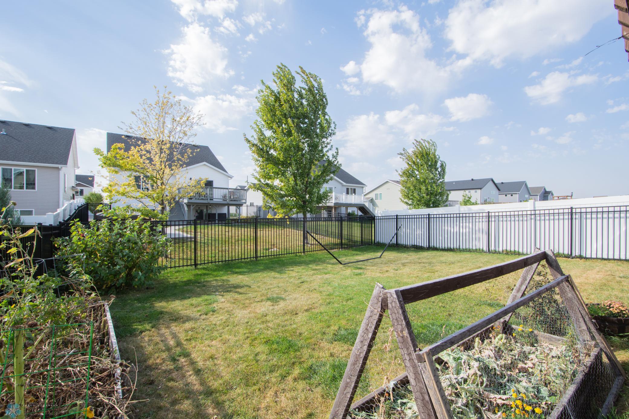 Fully Fenced Backyard