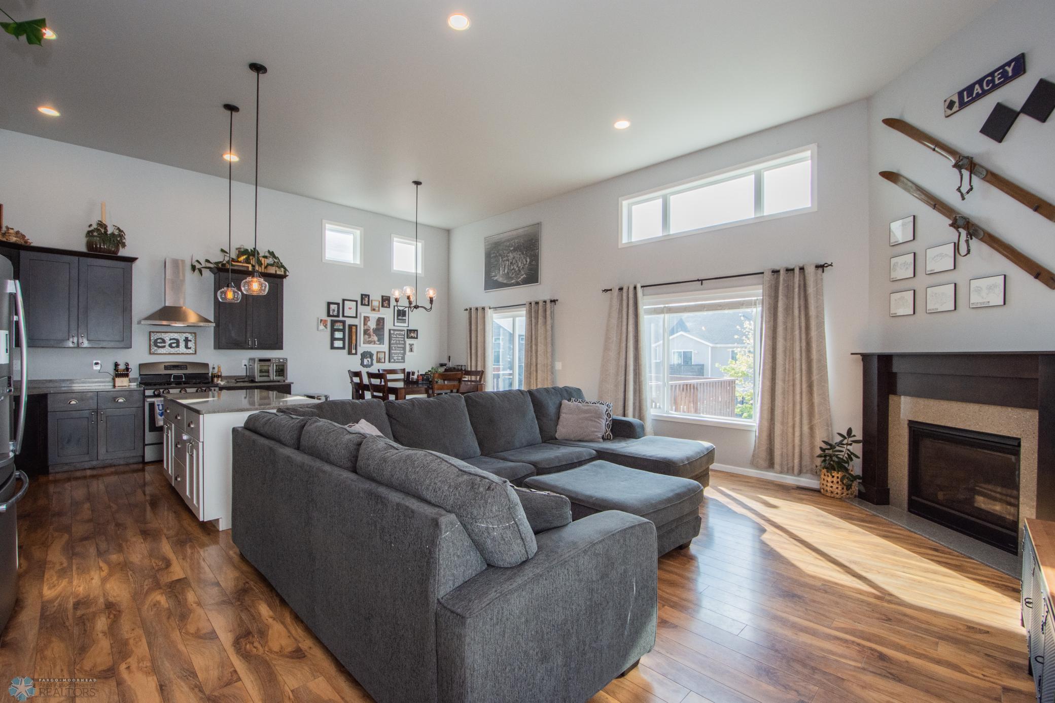 Upper Living Room - Lots of Natural Light!