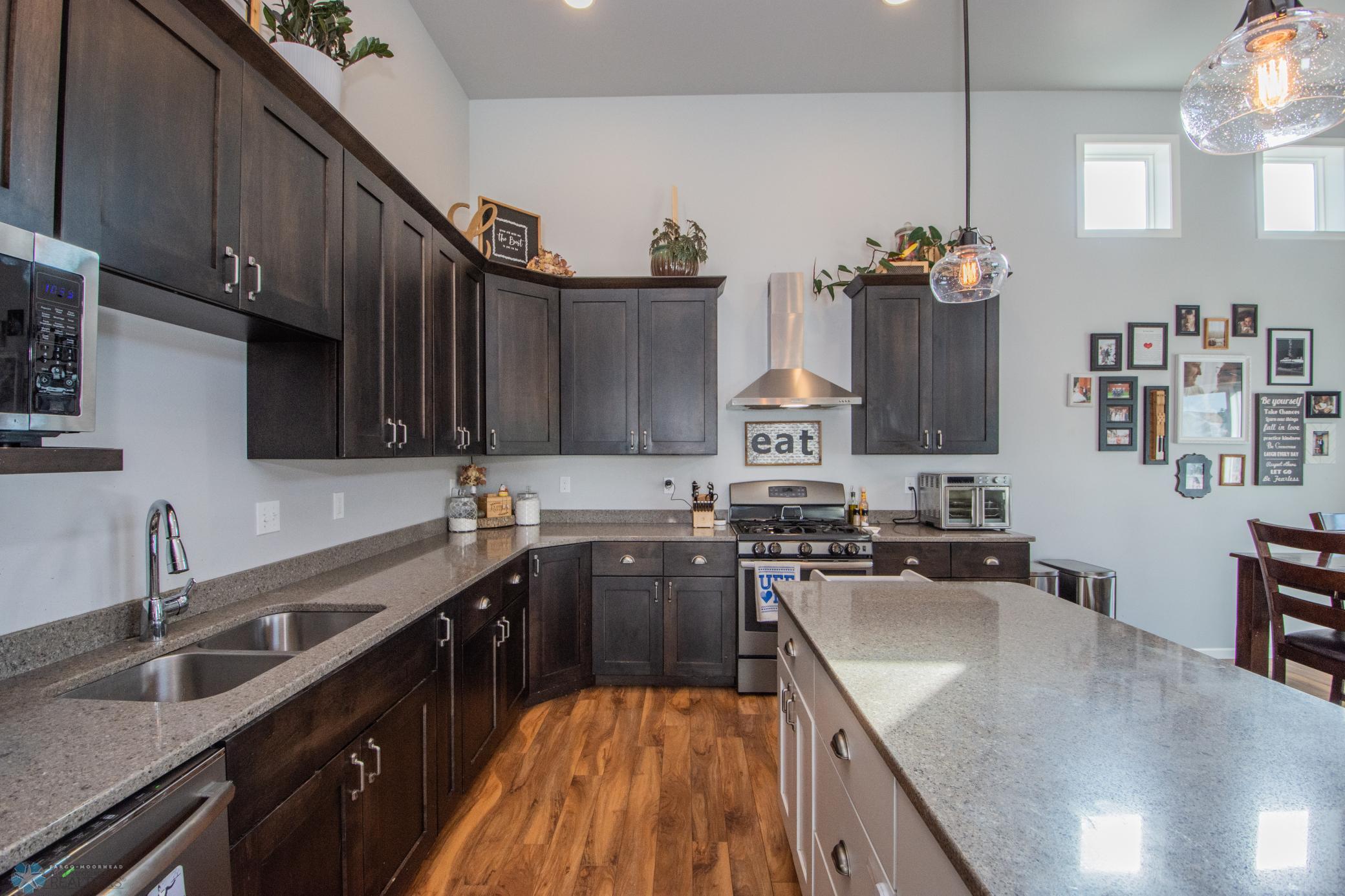 Tons of Counter and Cabinet Space