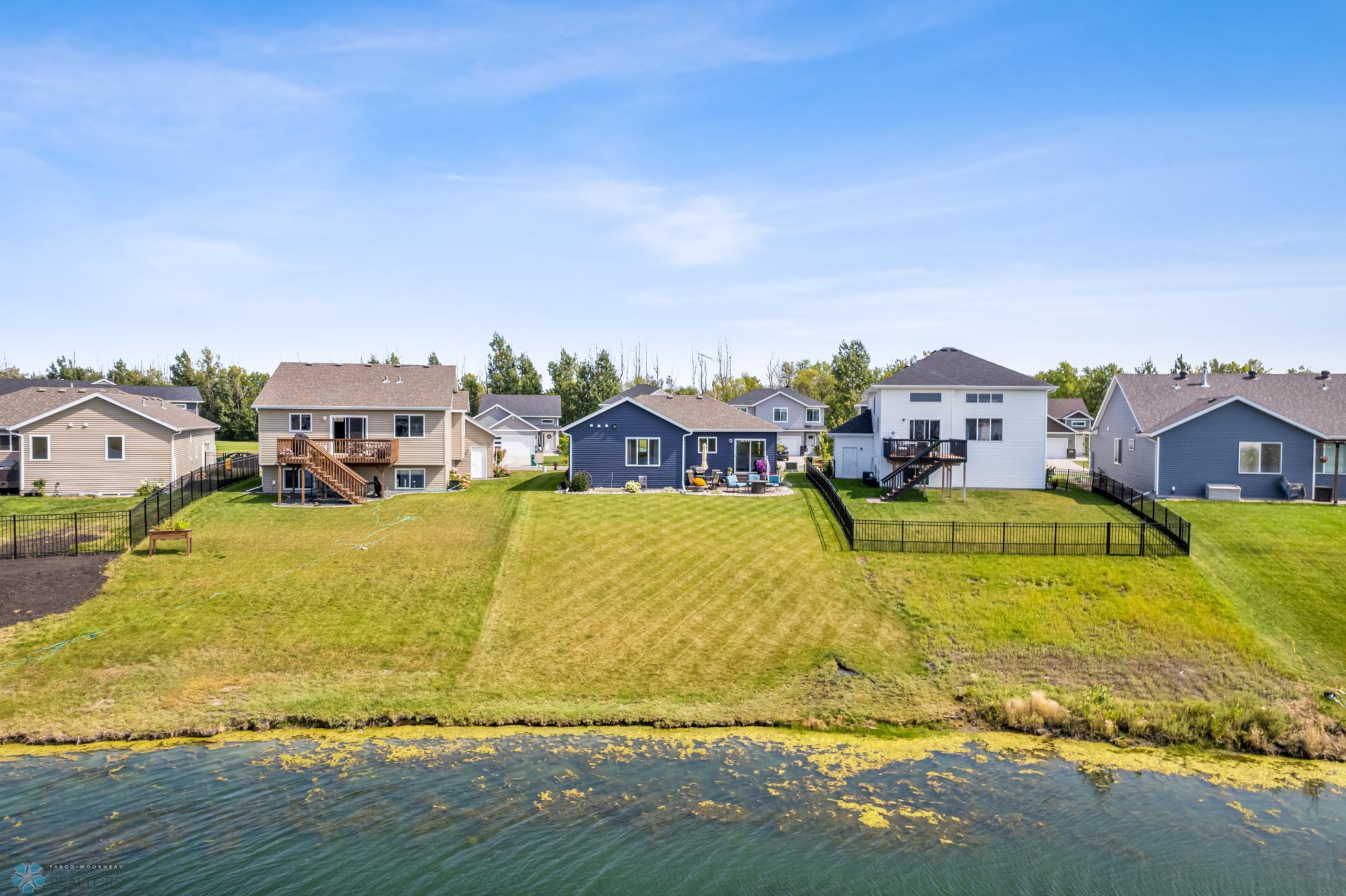 Back of Home- Partially Fenced