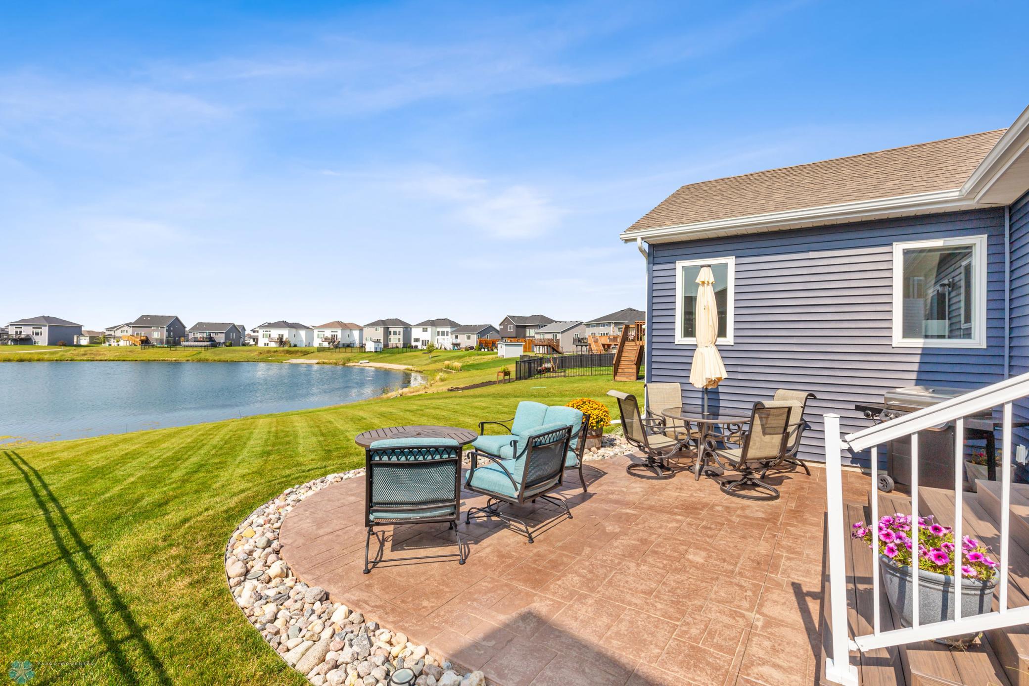 View from Patio to Pond