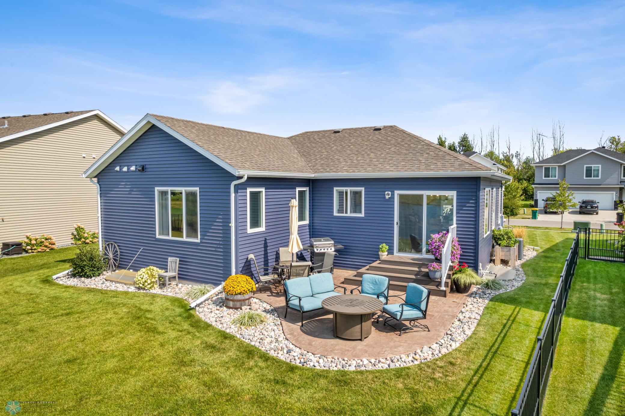 Back Patio- Stamped & Colored