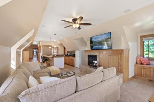 This well-designed space allows for independent living within the home, combining functionality and piece of mind.