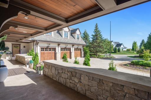 The home features expansive living spaces, including a private guest suite above the garage. With its spacious layout and privacy, it feels like a home within a home, ensuring ultimate convenience.