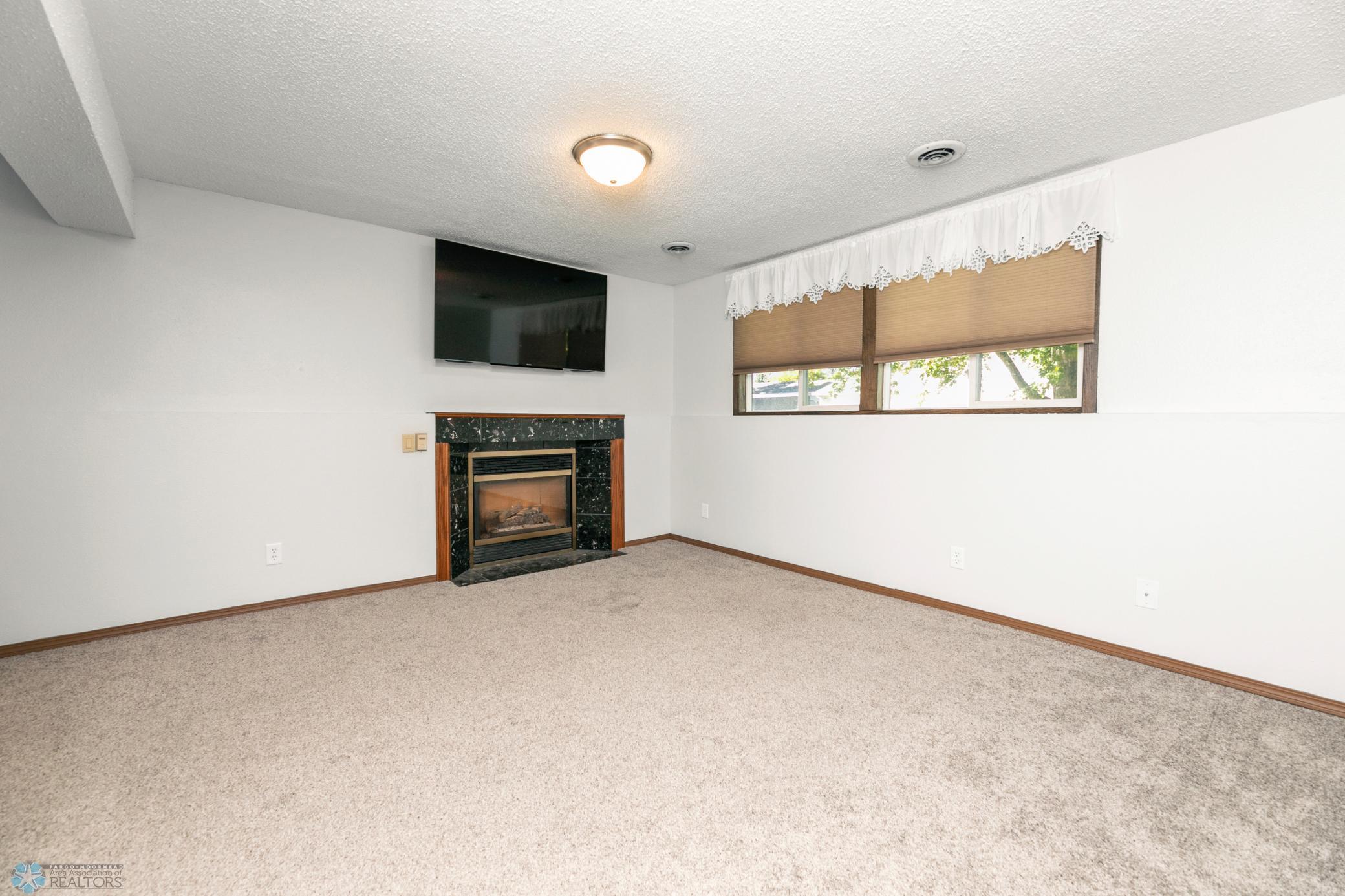 Lower Level Family Room w/gas FP