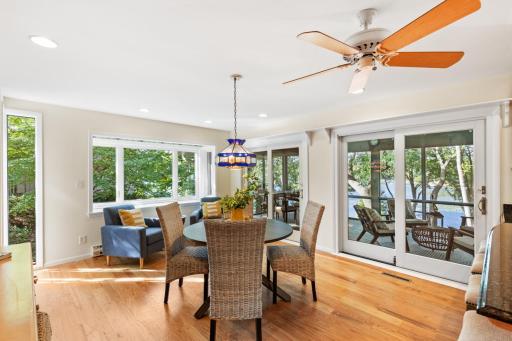 Panoramic Views from the Eat-in Kitchen Area