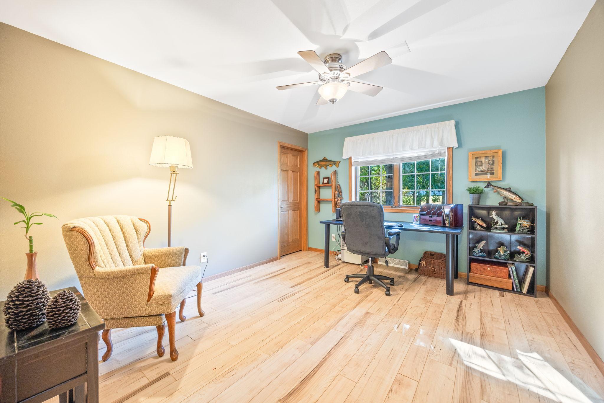 Third main floor bedroom.
