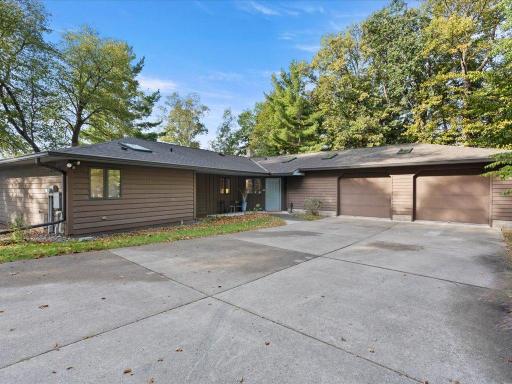 Large attached garage for all the lake toys!
