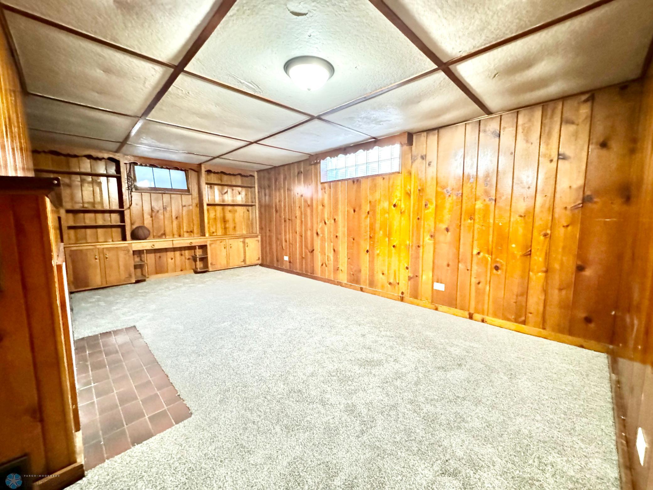 Basement family room