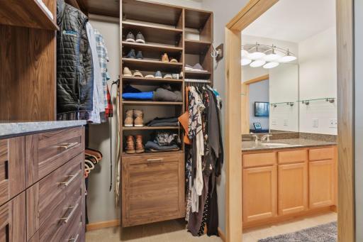 Another look at closet and bathroom space.