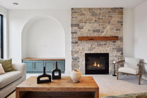 Lower-Level Family Room *photo of like home