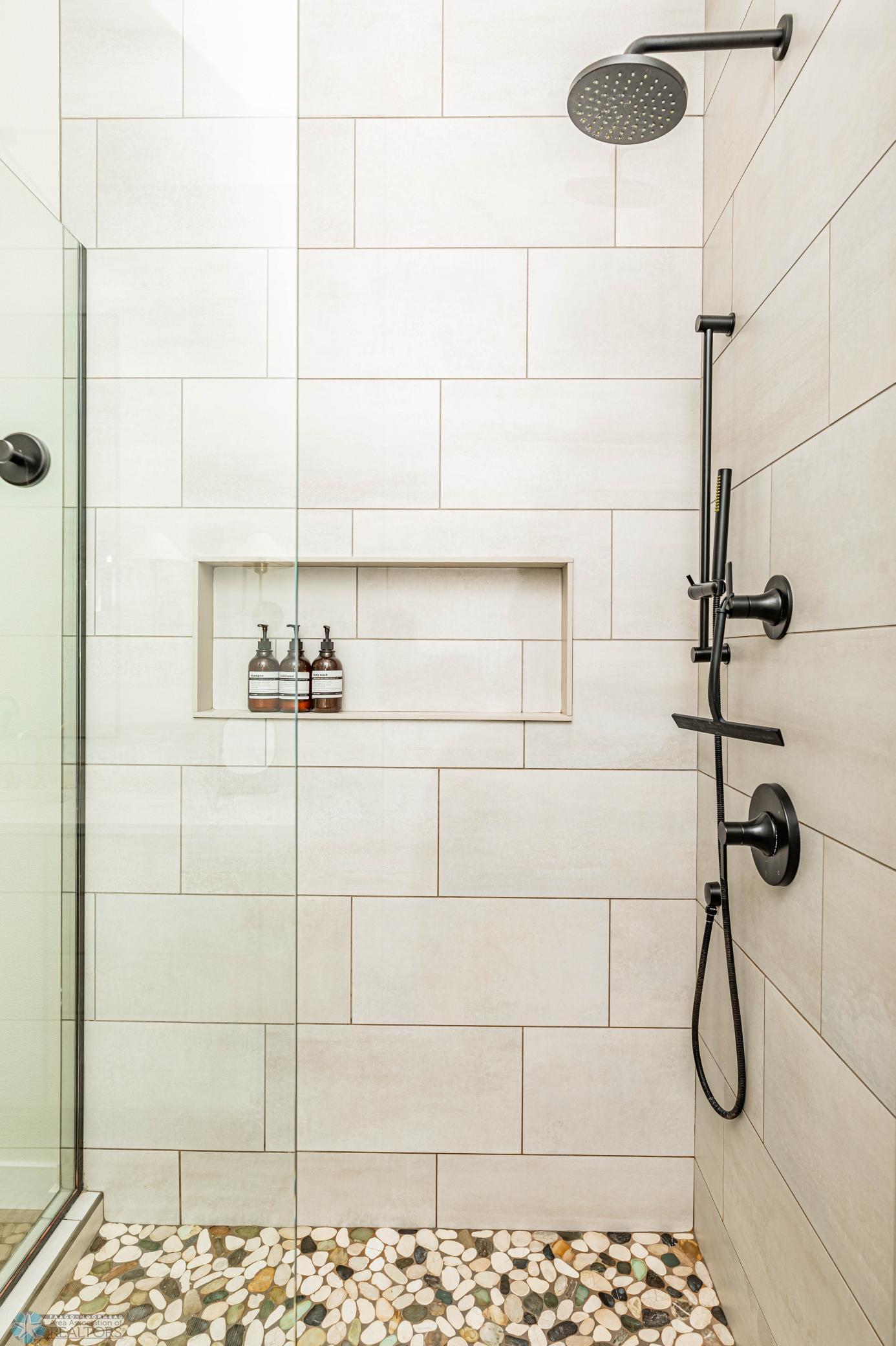 tile shower
