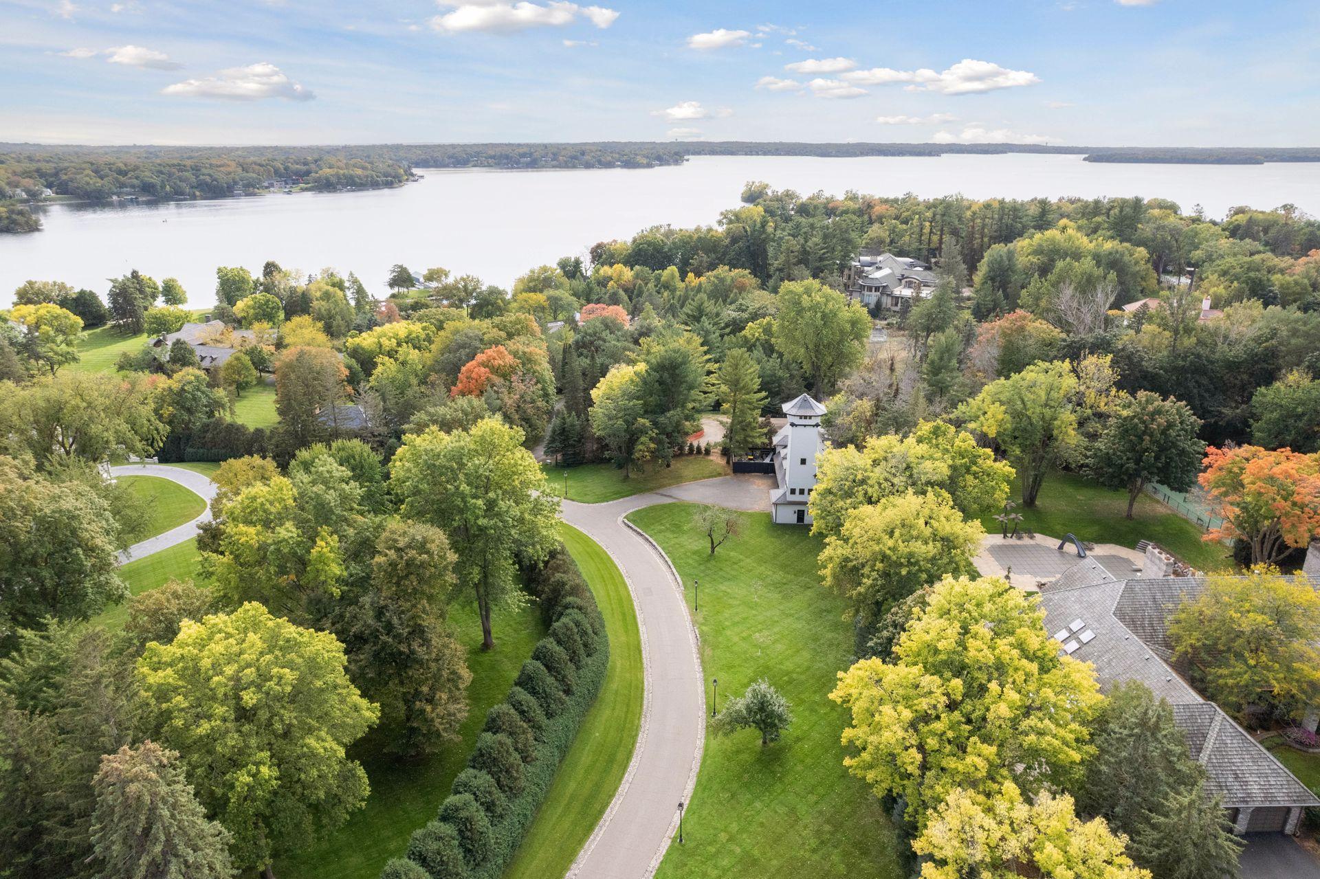 Aerial over area to SW from Ferndale