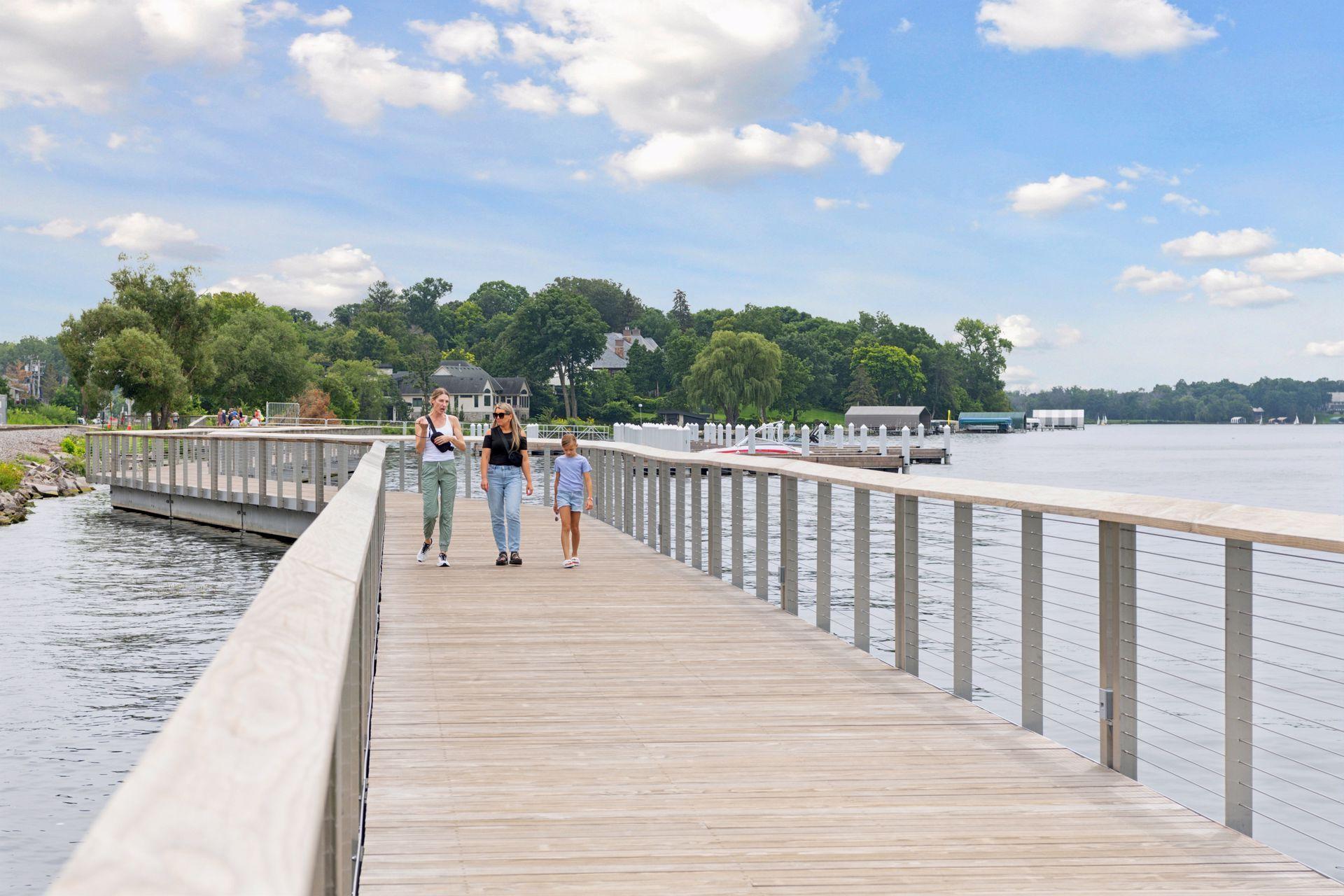 Downtown Wayzata Panoway - just down the hill