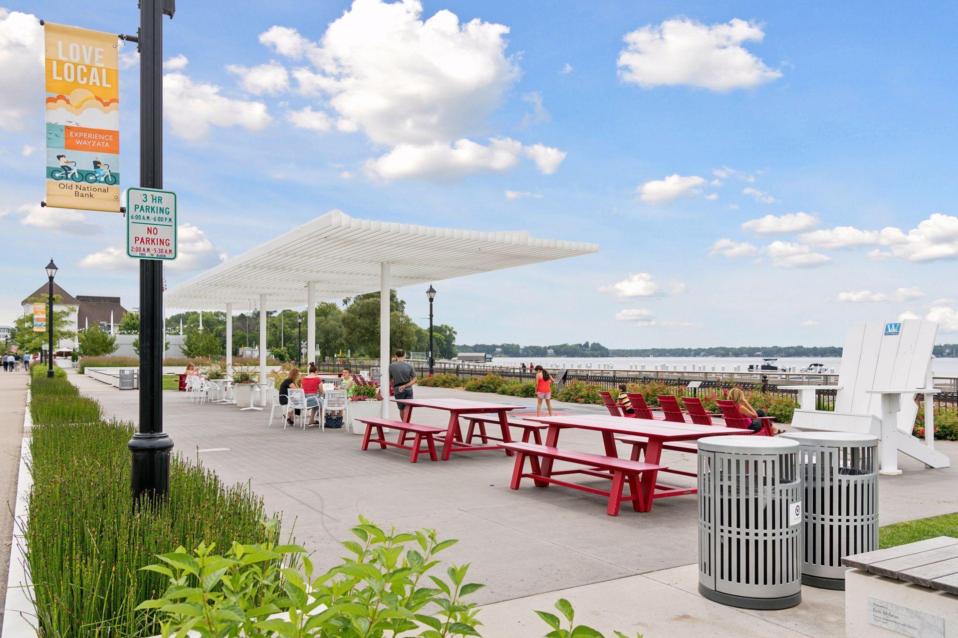 Downtown Wayzata leisure - just down the hill