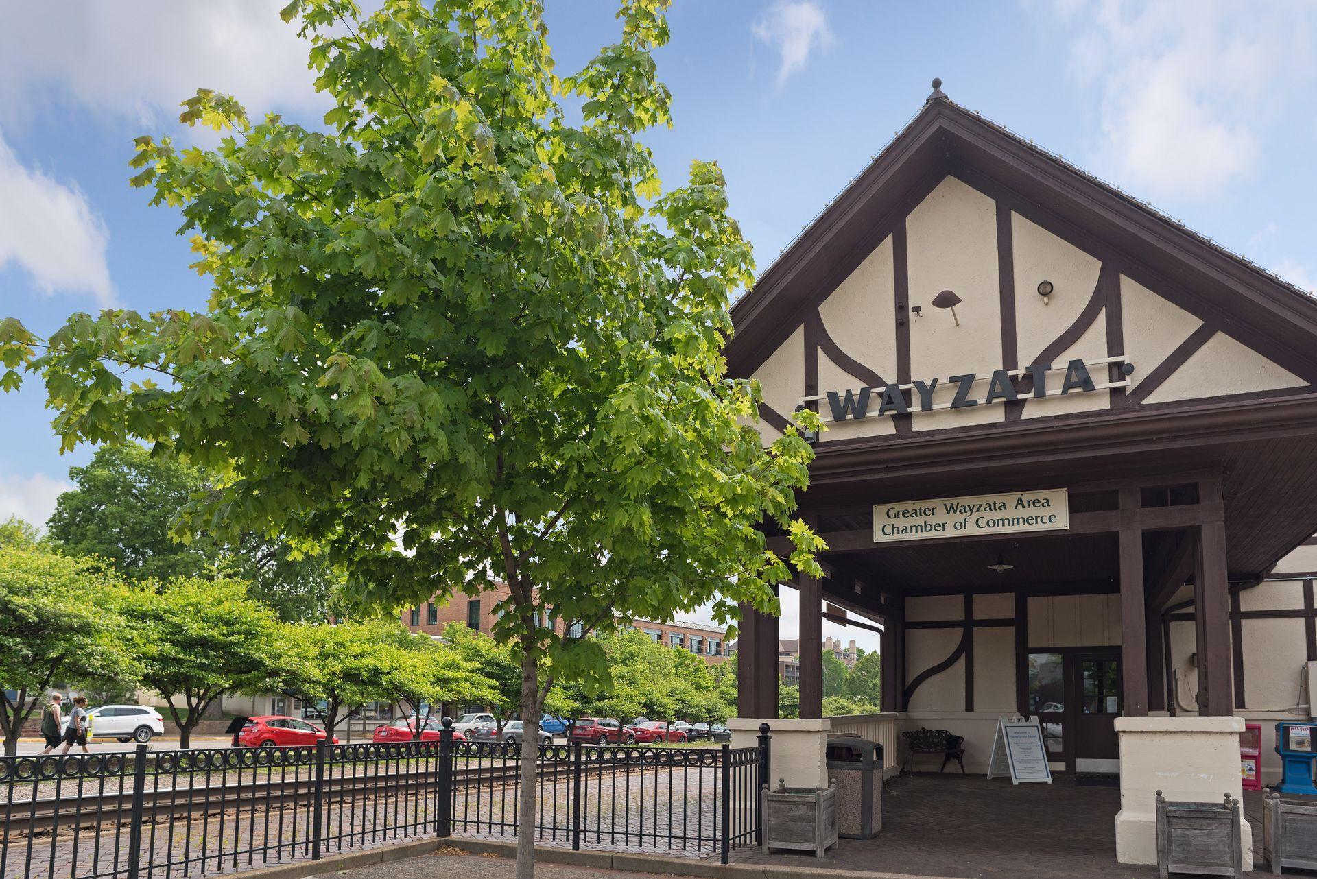 Downtown Wayzata - just down the hill