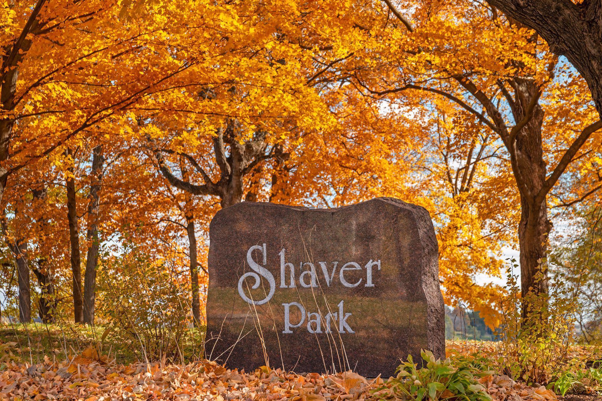 Shavers Park in Highcroft - just down the hill