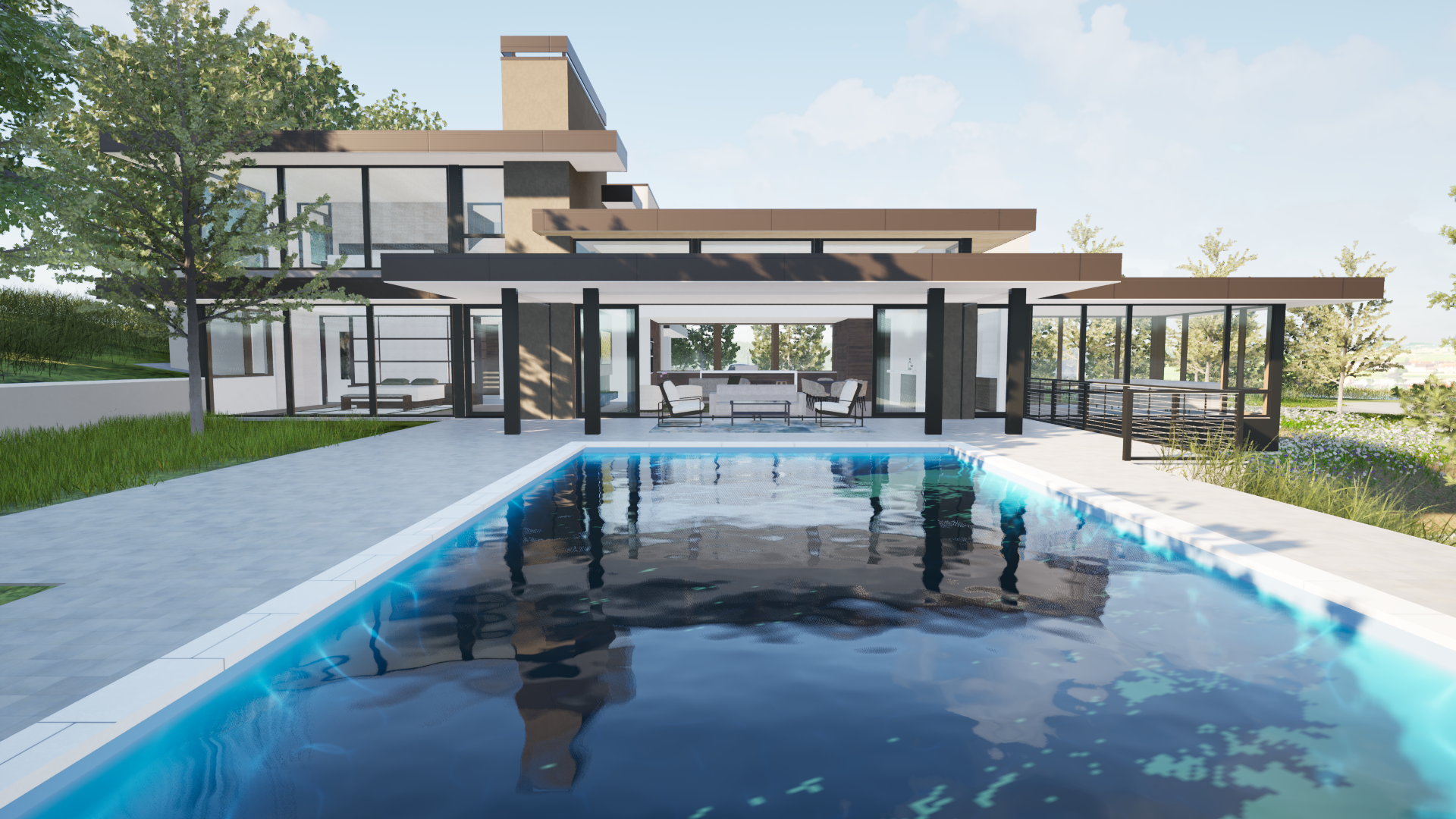 Concept2 - main floor living with additional beds up and or down