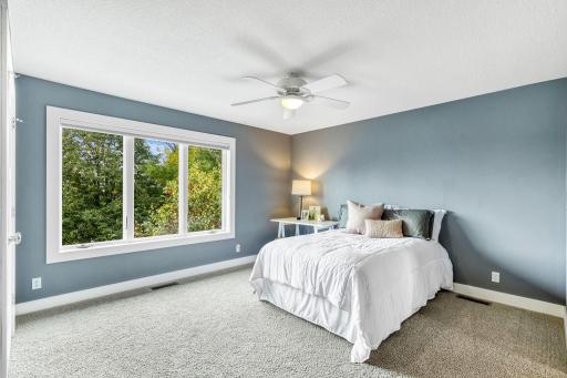 Bedroom 2 features ceiling and access to the Jack & Jill bathroom