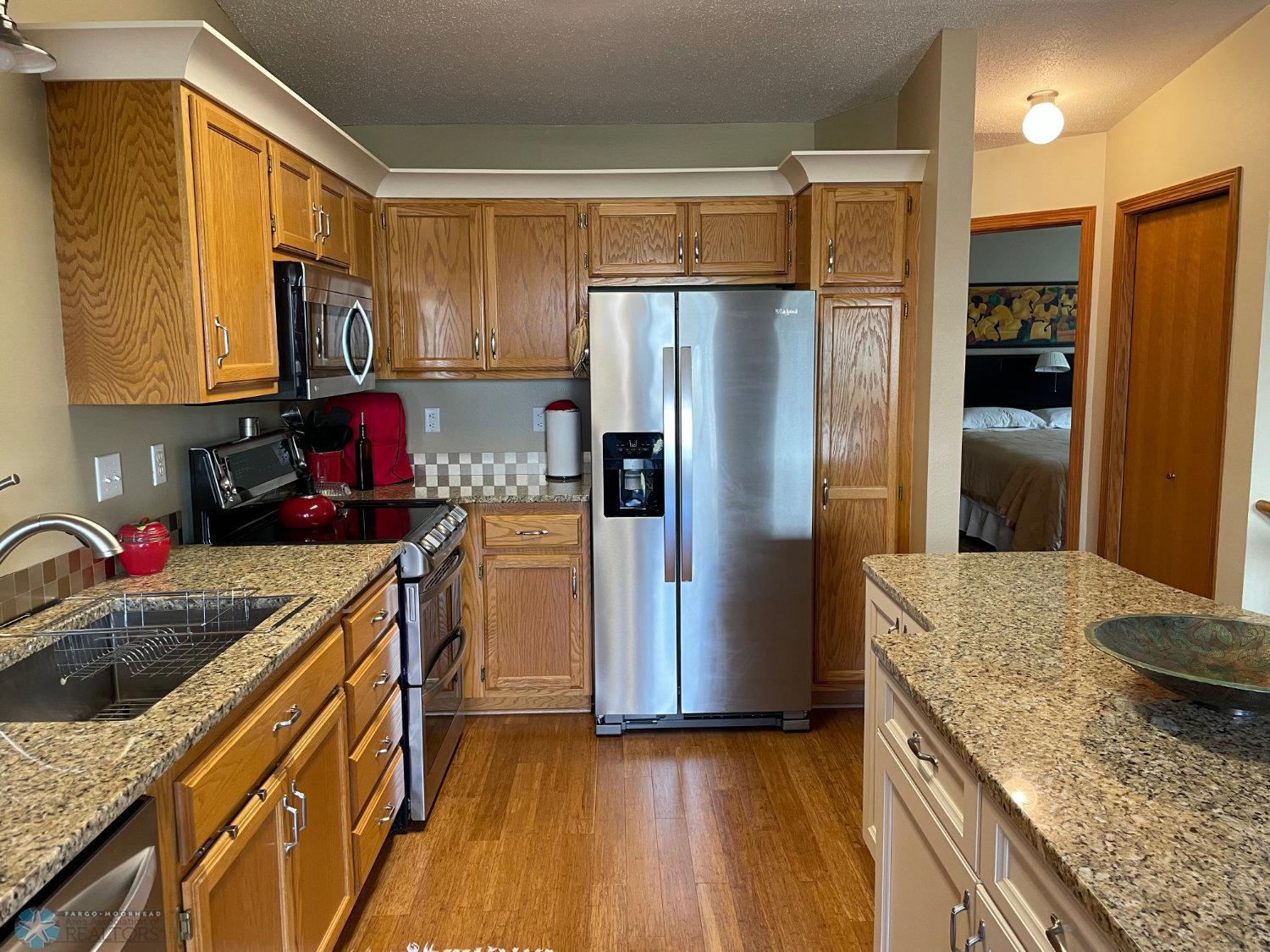 Kitchen side view.